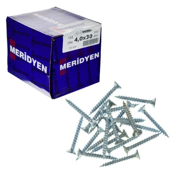 MERİDYEN 4*30 SUNTA VİDA ÇİNKO PK:500