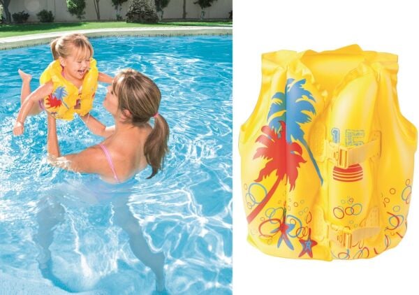 CN DESENLİ CAN YELEĞİ 40*30 32069 BESTWAY