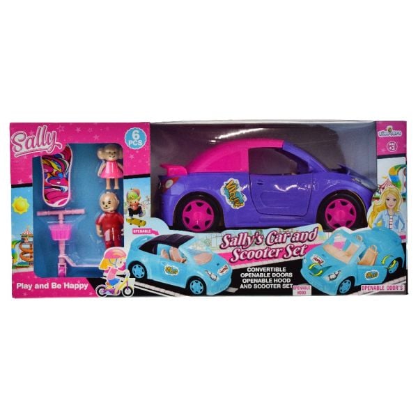 ENG SALLY S CAR AND SCOOTER SET 1138