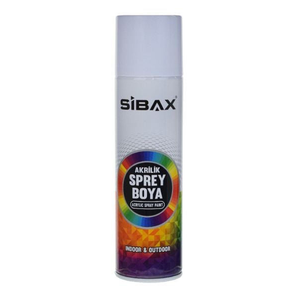 SİBAX AKRİLİK SPREY BOYA 250ML PARLAK VERNİK 0914