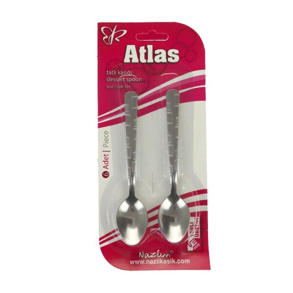 ATLAS TATLI KAŞIĞI 6 LI 704