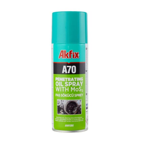 AKFİX A70 PAS SÖKÜCÜ SPREY 200ML YA020