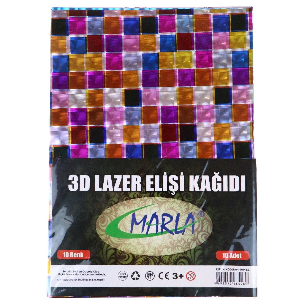 MARLA A4 3D LAZER ELİŞİ KAĞIDI 10P-SL
