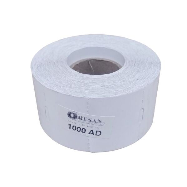 RESAN 40*50 KARTON TERMAL ETİKET 1000LİK BEYAZ