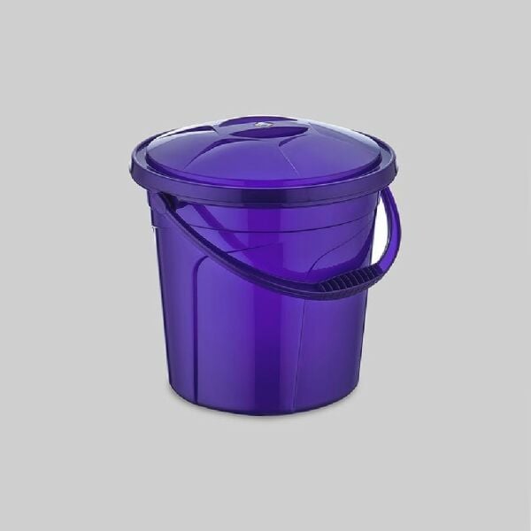 POLYTİME SU KOVASI KAPAKLI RENKLİ 5LT NO:2 E-314