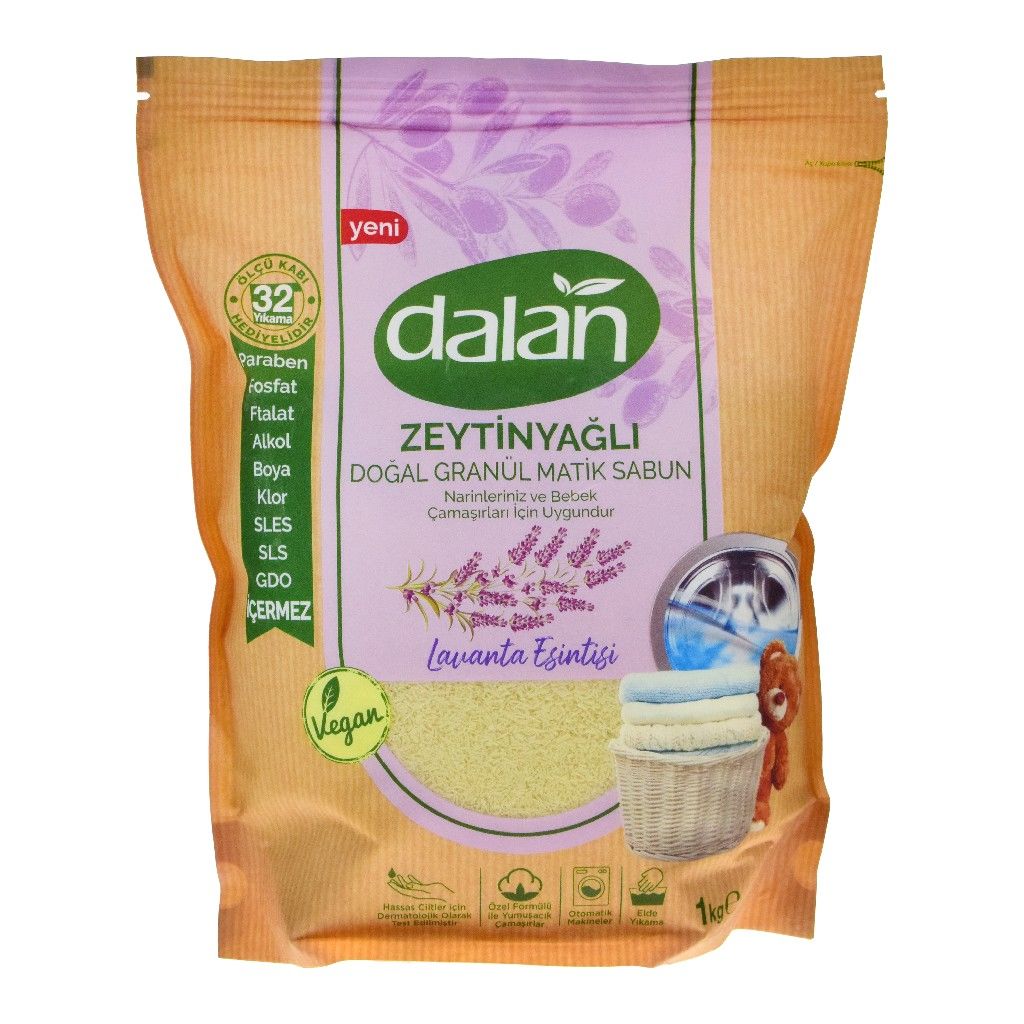 DALAN 1000 GR SABUN TOZU GRANÜL LAVANTA ESİNTİSİ