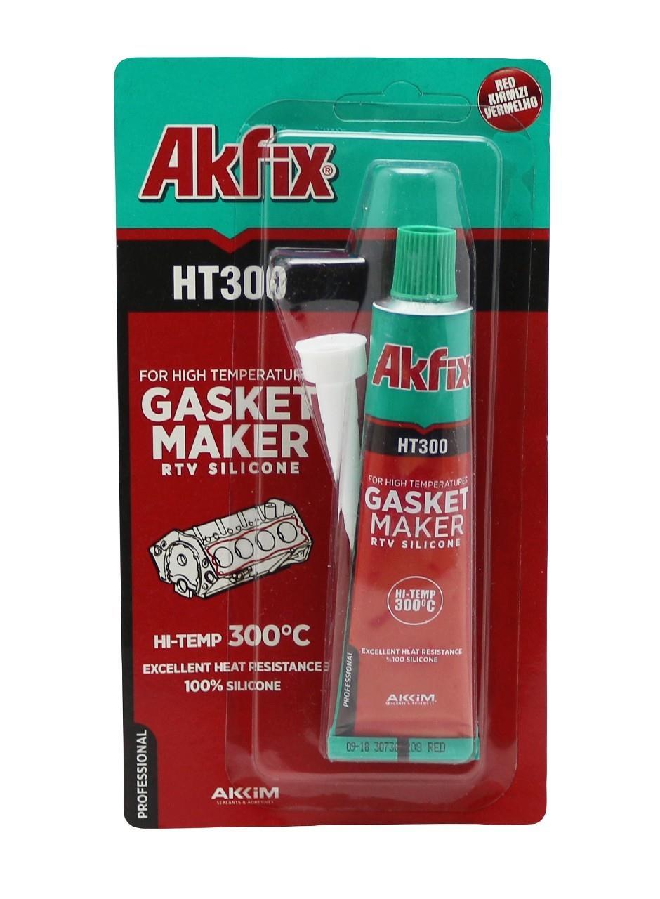 AKFİX 50ML CONTA SİLİKON KIRMIZI SA115