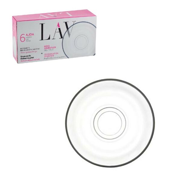 LAV AJD268F 6 LI ÇAY TABAĞI
