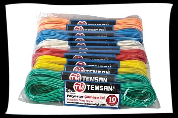 TESA ÇAMAŞIR İPİ PVC KAPLI 10MT TM-412
