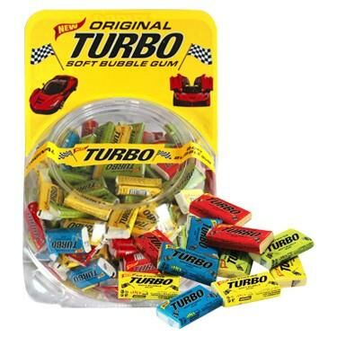 TURBO SAKIZ KAVANOZ TEKLİ PK:300