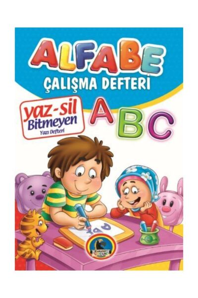 KARATAY YAZ-SİL ALFABE BOYAMA KİTABI