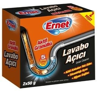 ERNET LAVABO AÇICI GRANÜL 2*50GR