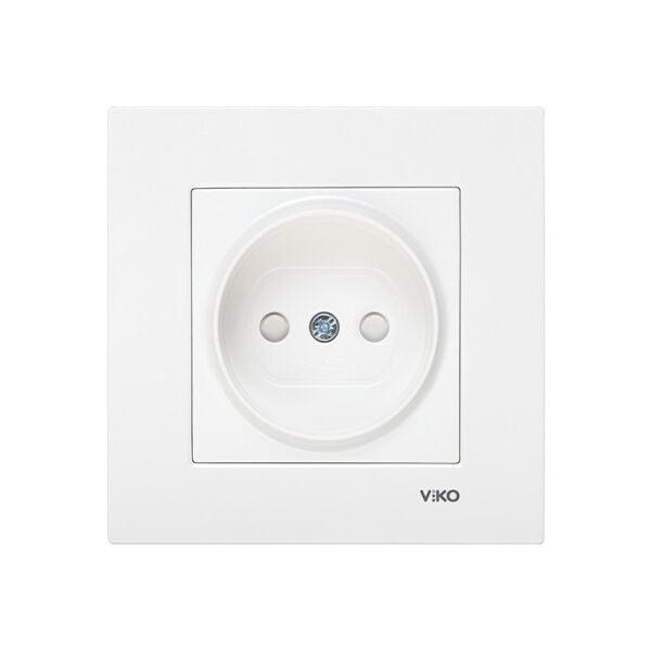 VİKO KARRE BEYAZ TOPRAKLI PRİZ Ç.K VK-90960742