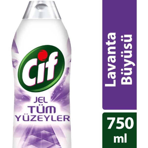 CİF TÜM YÜZEYLER 750ML JEL HİJYEN