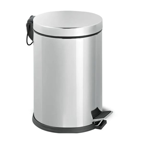 ÇLK PEDALLI ÇÖP KOVASI KROM 5LT 704-707