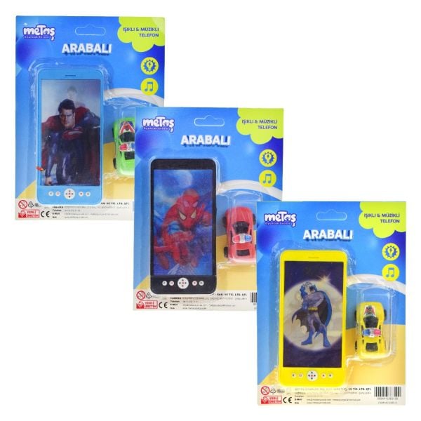 METAŞ ARABALI OYUNCAK TELEFON 6363-A