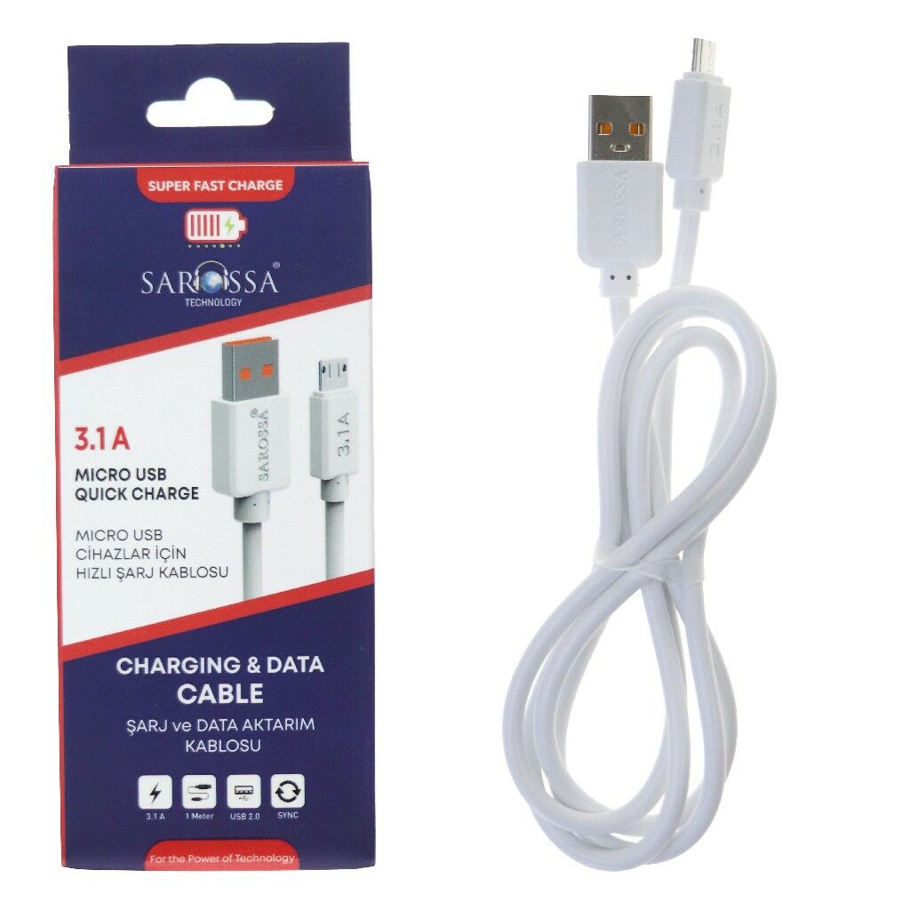 SAROSSA MİCRO USB KABLO 3.1 A S440