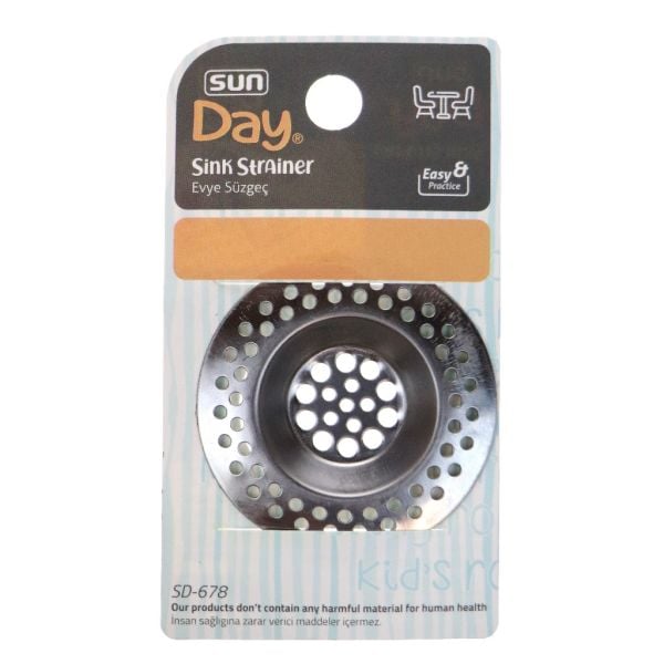 SUNPLAST METAL LAVABO SÜZGEÇ SD-678