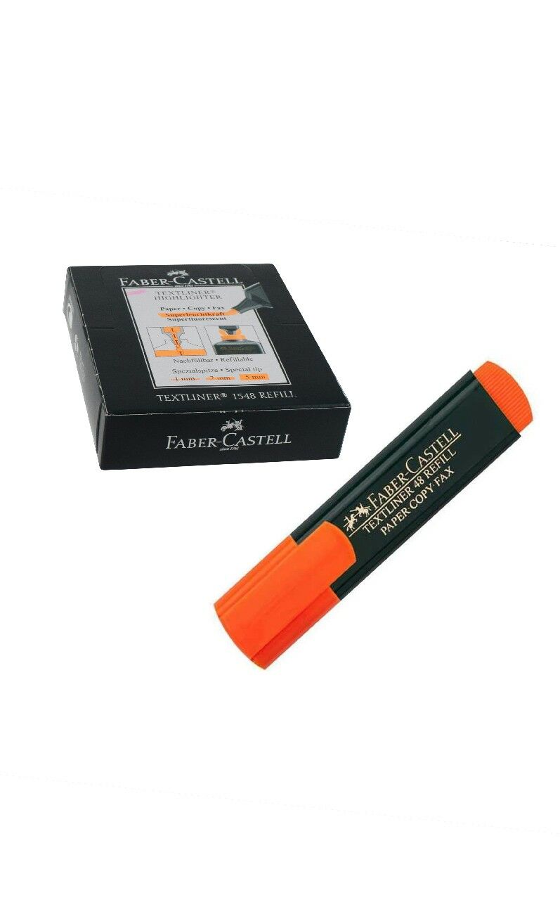 FABER CASTELL TURUNCU FOSFORLU KALEM 1548