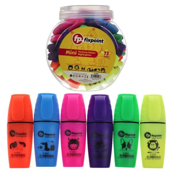FİXPOİNT MİNİ FOSFORLU KALEM KAVANOZ P-5921
