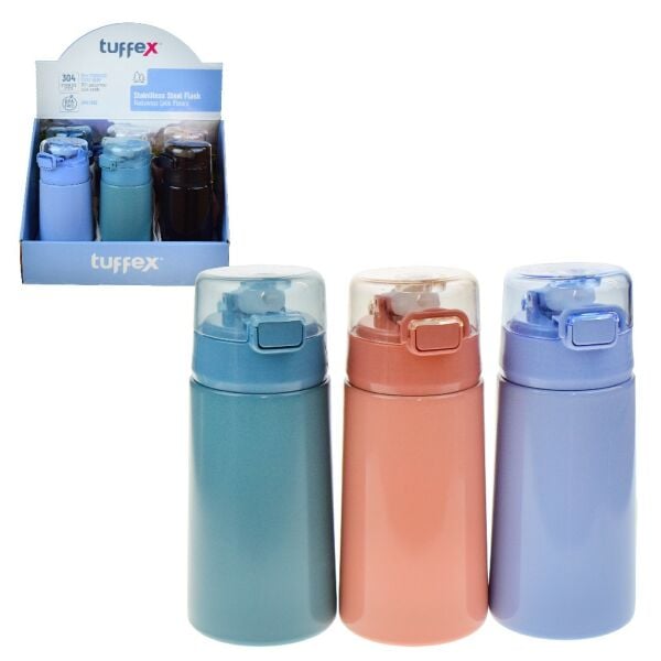 TUFFEX TRENDY ÇELİK MATARA 600 ML TP 729