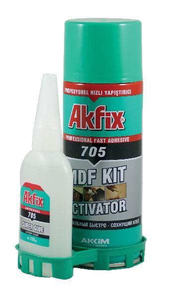 AKFİX 705 MDF YAPIŞTIRICI 200ML+50GR GA060