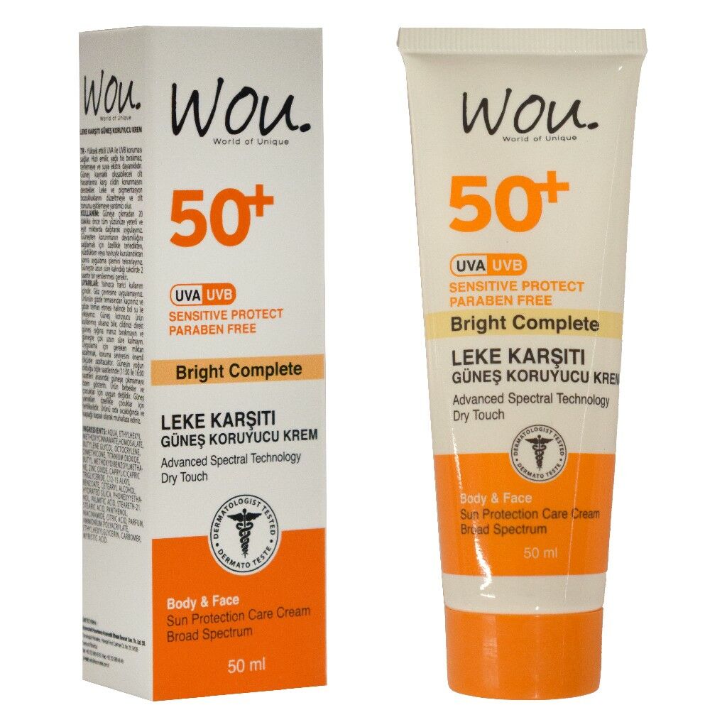 WOU LEKE KARŞITI GÜNEŞ KREMİ 50ML