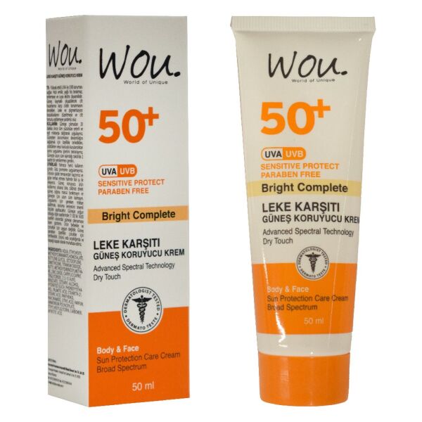 WOU LEKE KARŞITI GÜNEŞ KREMİ 50ML