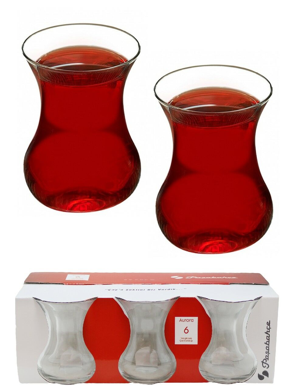 42471 AURORA 6 LI ÇAY BARDAĞI