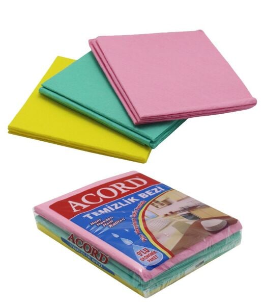 ACORD TEMİZLİK BEZİ 9LU 384