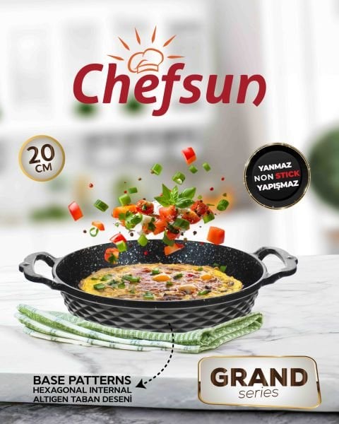 CHEFSUN GRAND SERİES DÖKÜM SAHAN 20 CM