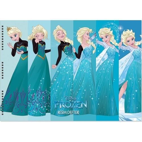 K.COLOR FROZEN 35*50 15YP RESİM DEFTERİ
