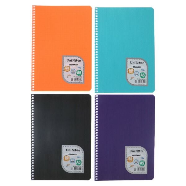 ÇINAR COLORMAXI A5 SP.PP KAPAK 60 YP. KARELİ DEFTER 73511