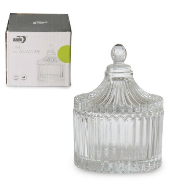 DELİGLASS CAM ŞEKERLİK 400ML 6.5CM TG1032-2.5