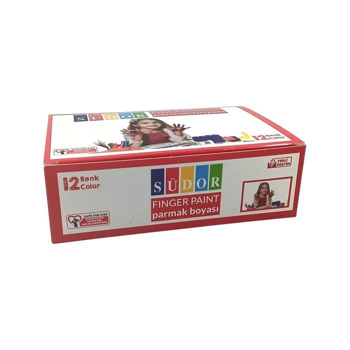 SÜDOR PARMAK BOYASI SET 12*30 ML SD826