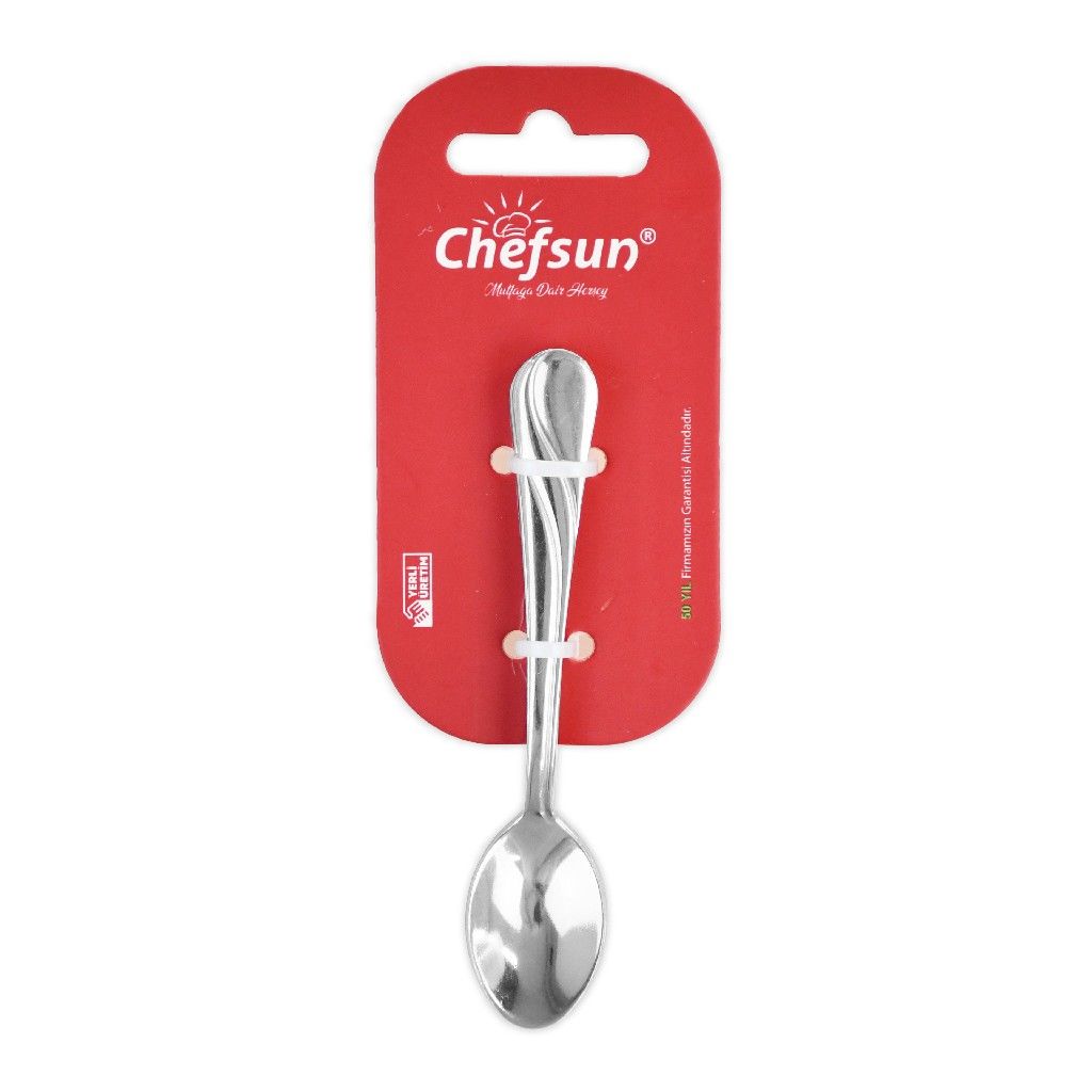CHEFSUN SAFİR 6 LI ÇAY KAŞIK