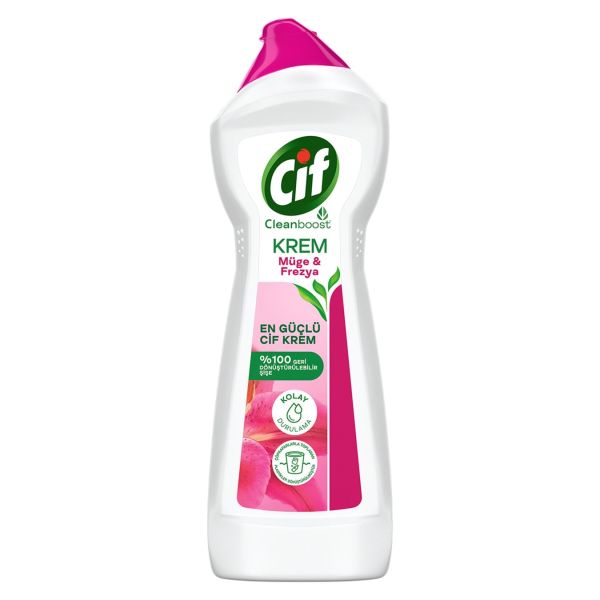 CİF KREM 750ML MUGE CICEGI VE FREZYA