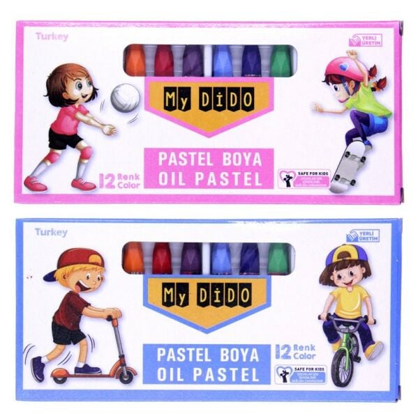 SÜDOR 12 Lİ PASTEL BOYA  SD622