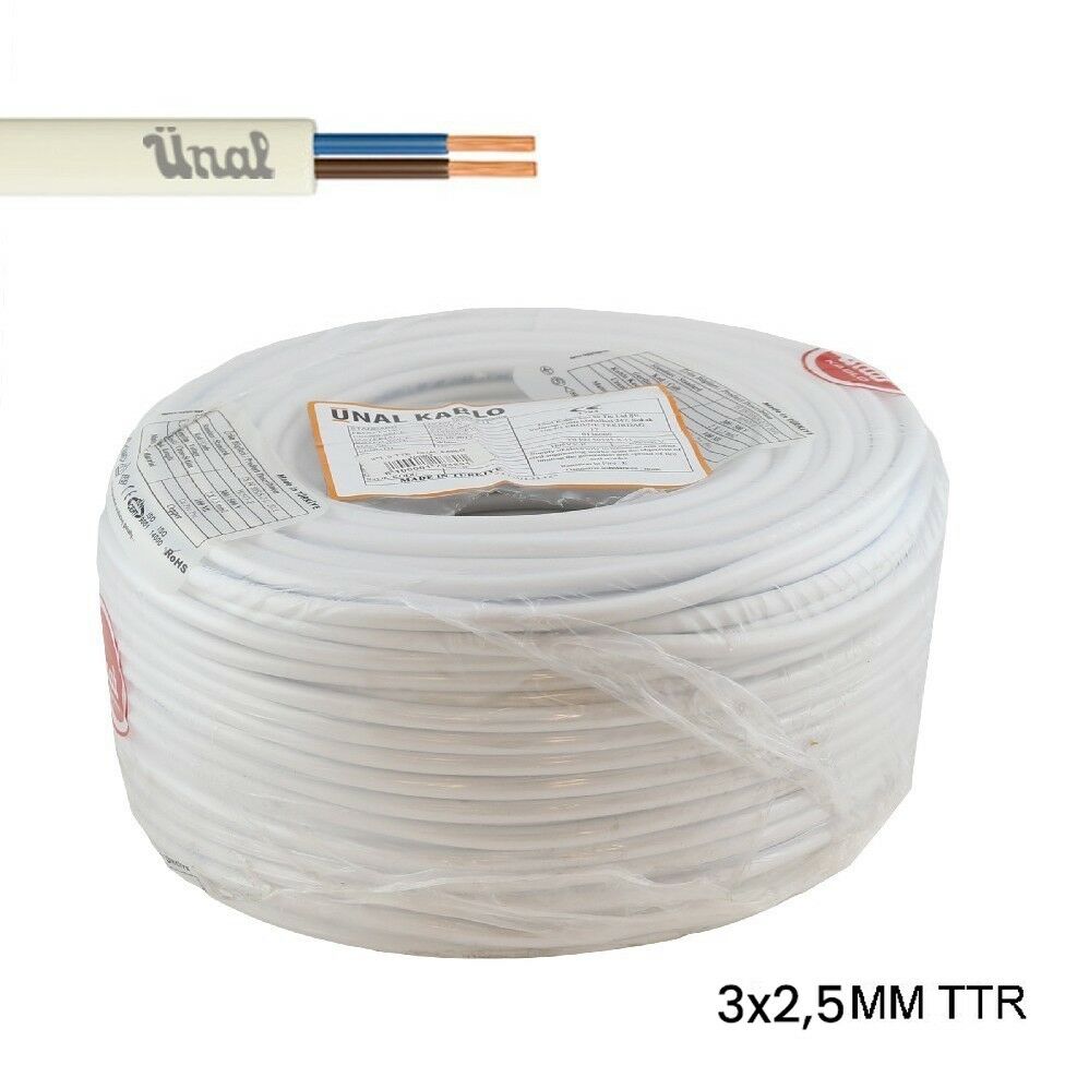 3*2.5 TTR ÜNAL KABLO 100MT