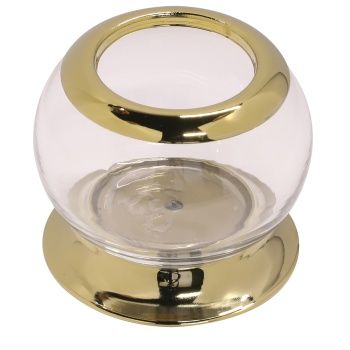 Aksy 5650 Setüstü Diş Fırçalık Pvd Gold D Cam