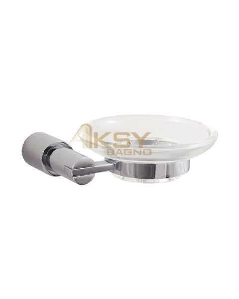 Aksy 8307 Aspendos Montajlı Sabunluk Chrome