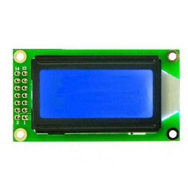 2x8 LCD Mavi Ekran