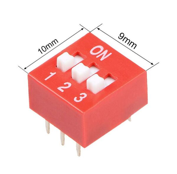 3 Pin Dip Switch 2.54mm