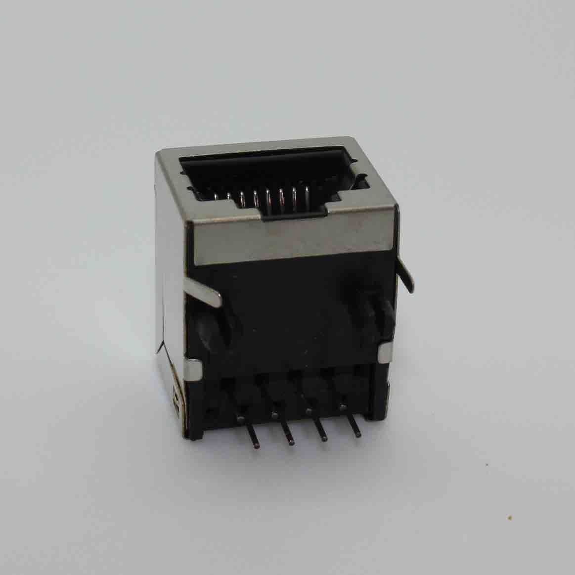 RJ45 8P8C Dişi Metal 90 C