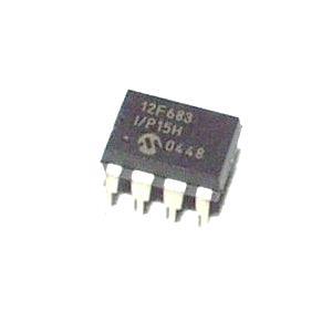 PIC12F683 I/P DIP 8  8-BIT 20MHz microişlemci