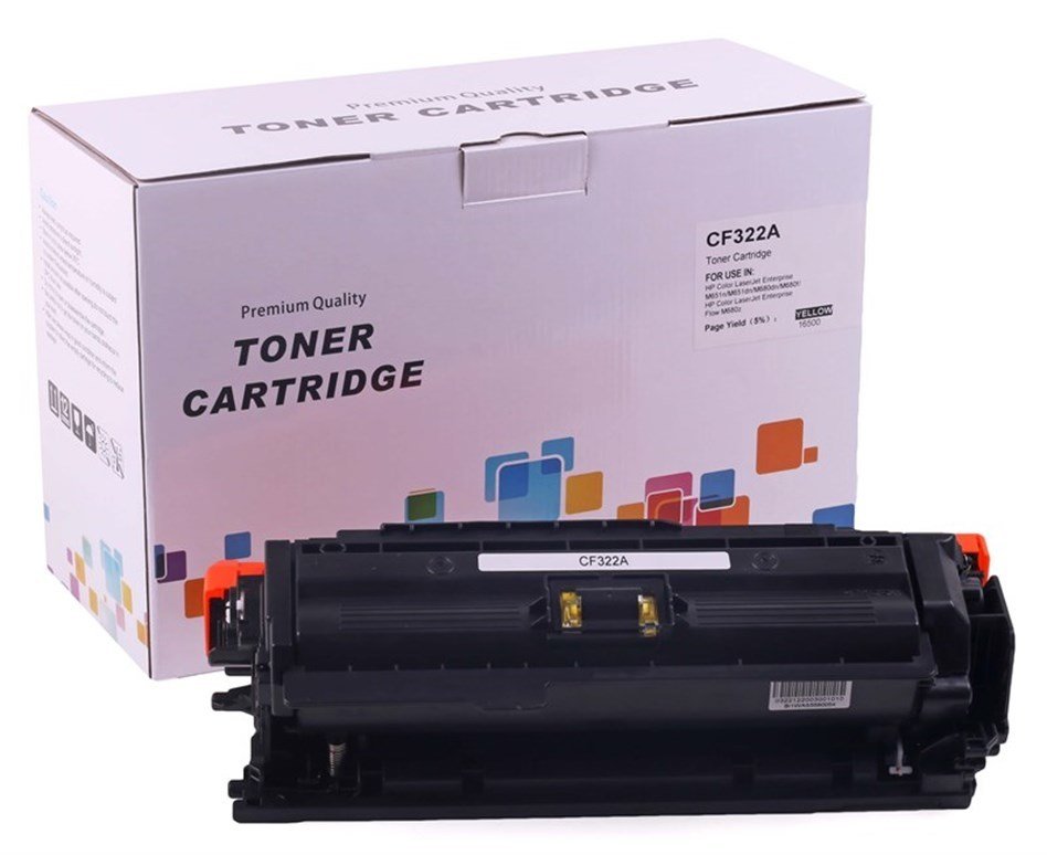 HP CB-542A 125A CE-322A 128A CF-212A 131A Sarı MuadilToner CM-1415 M-276 Pro-200