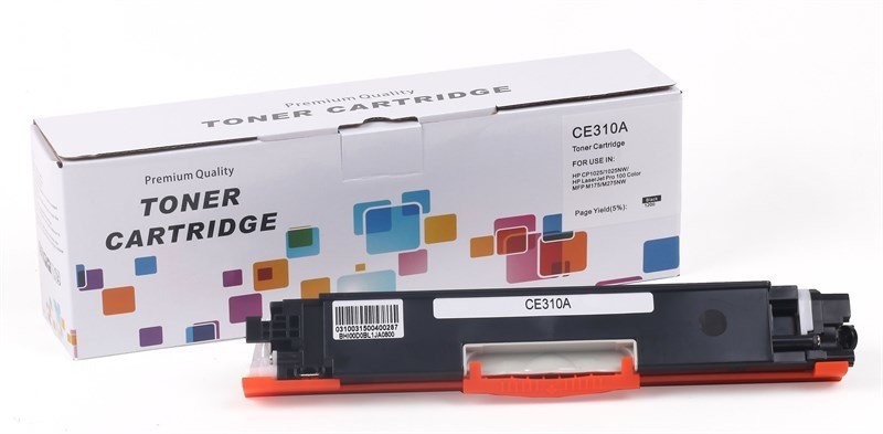 HP CE-310A  126A Muadil Siyah Toner CP-1025  CRG-729  Pro-100