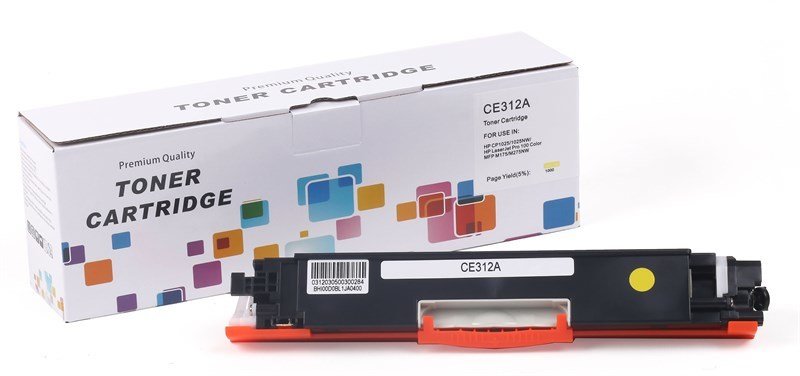 HP CE-312A 126A Muadil Sarı Toner CP-1025  CRG-729  Pro-100