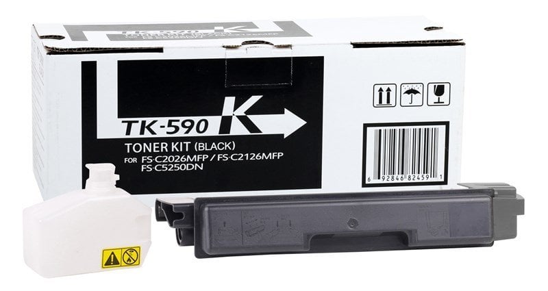 Kyocera Mita TK-590 Smart Siyah Toner FS-C -2026 -2126 -2526 -6026 -6526