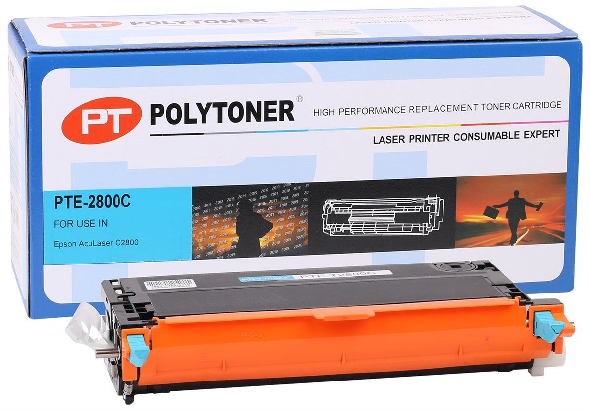 Epson C 2800 Polytoner Mavi  S051160  (6.000 Sayfa)                Xerox 6280